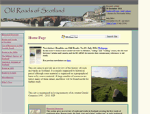 Tablet Screenshot of oldroadsofscotland.com